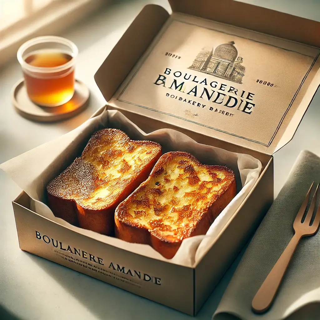 フレンチトースト、箱入り2枚