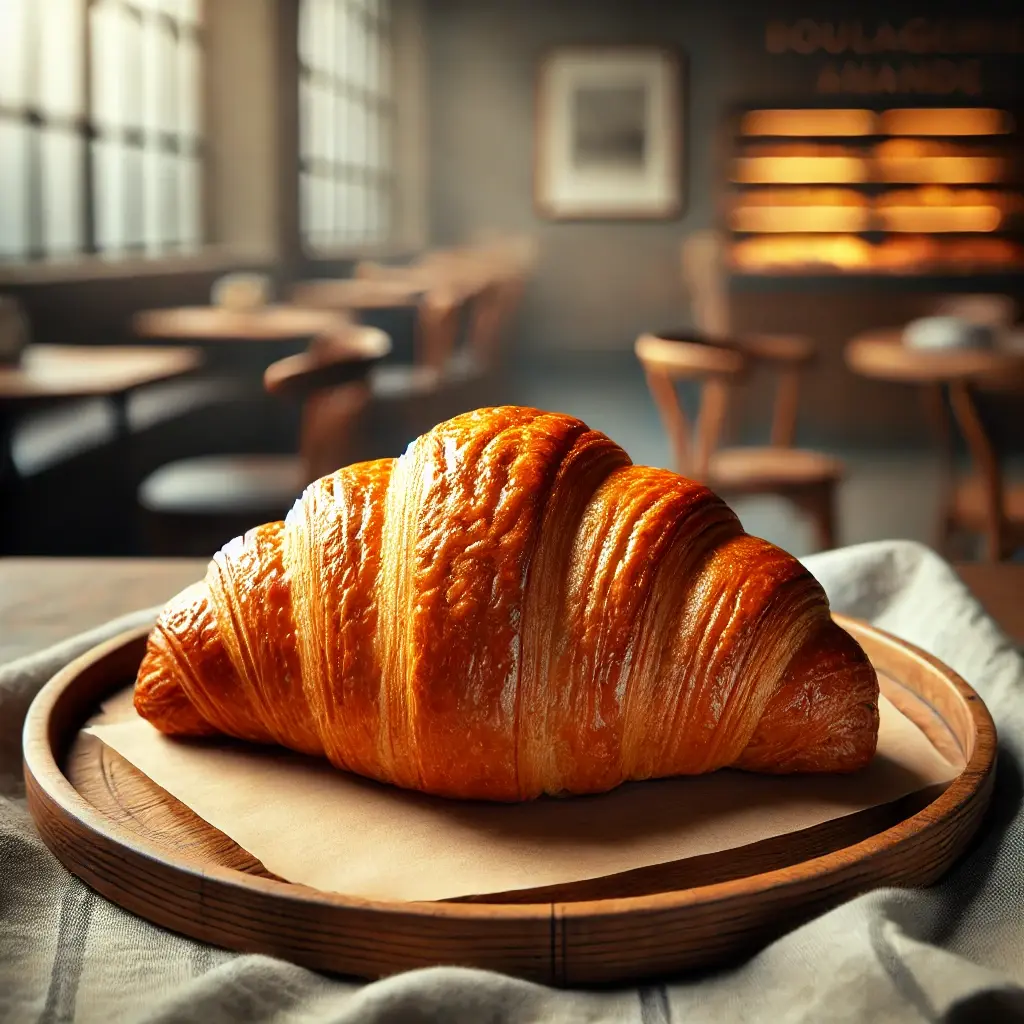 クロワッサン、正面