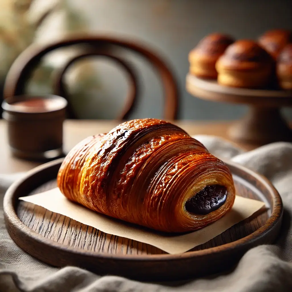 パンオショコラ、正面