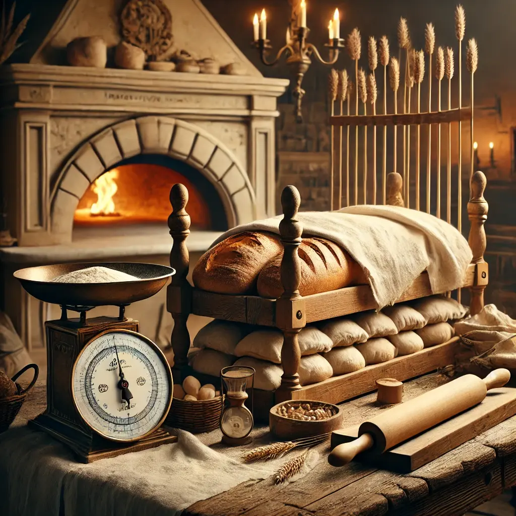 フランスの伝統的製法で作られたパン